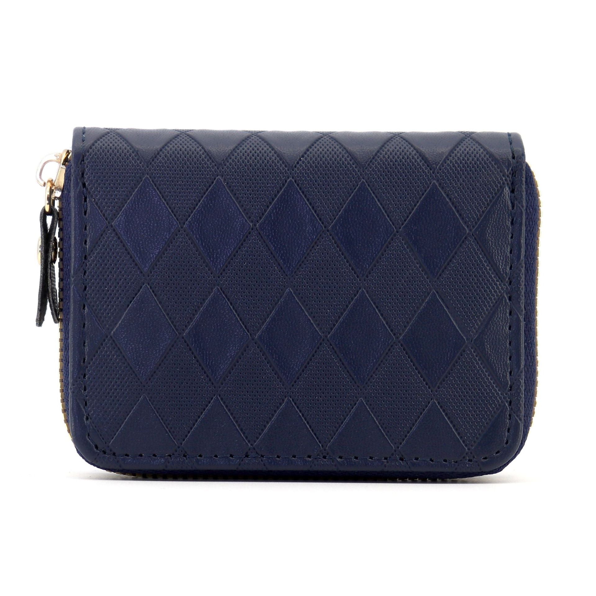 Wholesale Anti-demagnetic card holder,  multiple card slots,  zipper coin purse,  large capacity
